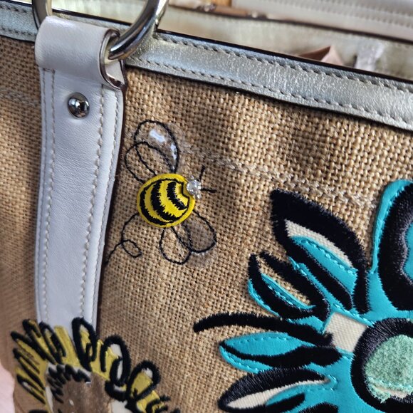 Euc Coach Bumble Bee Limited Edition 2005 Handbag - Picture 12 of 16